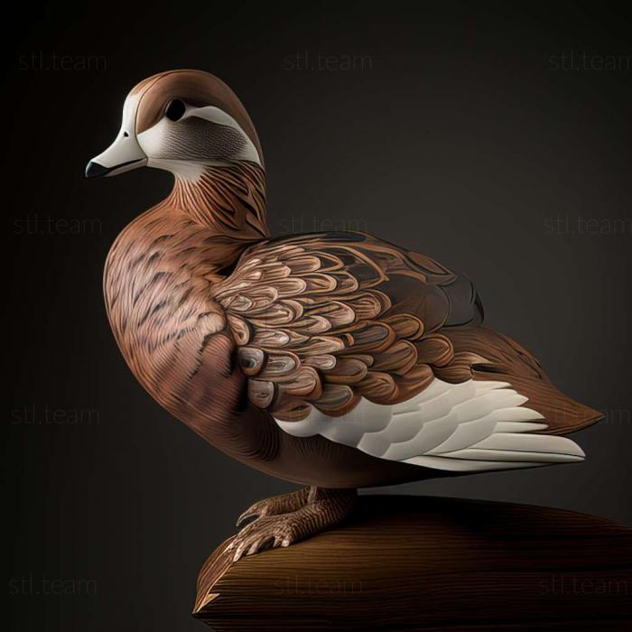 3D model widgeon (STL)